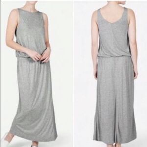 Everlane medium Ryan maxi grey long dress medium rayon sleeveless